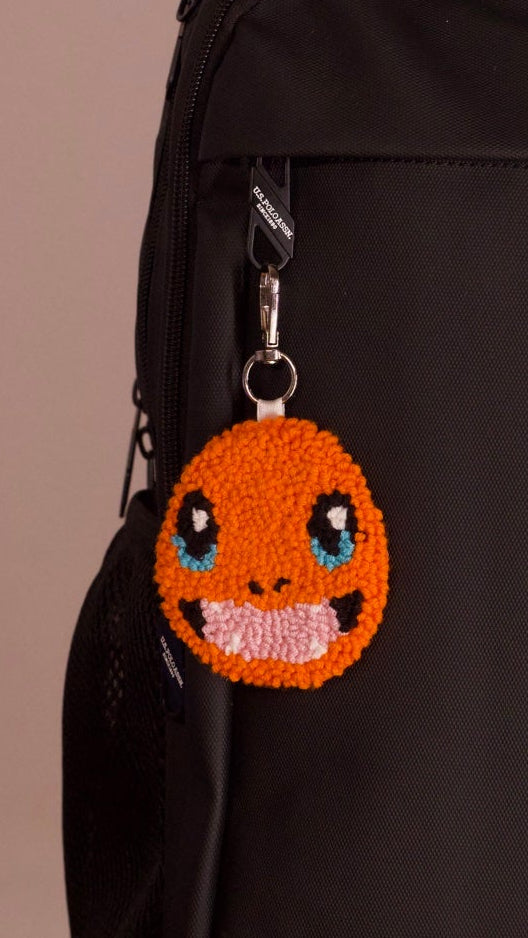 Charmander (Pokémon) Charm – Punch Needle, 8 cm