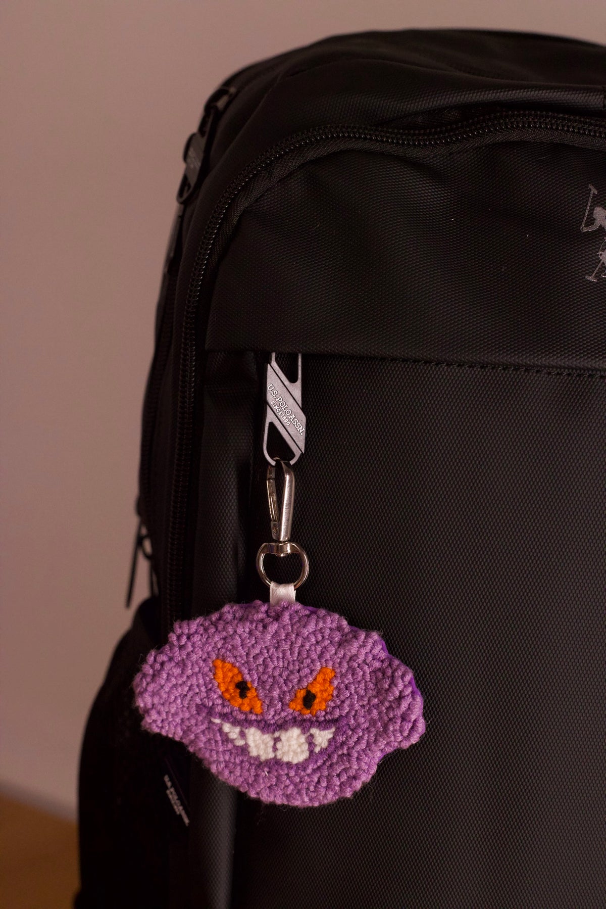 Gengar (Pokémon) Charm – Punch Needle, 8 cm