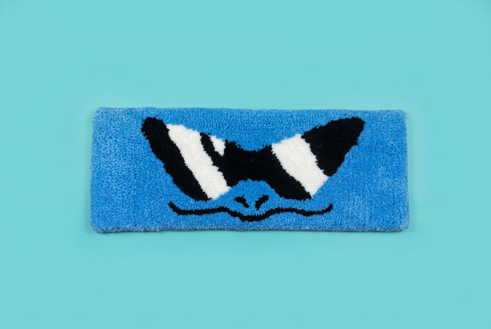 Squirtle (Pokémon) Desk Rug – Hand-tufted, 45 × 17 cm